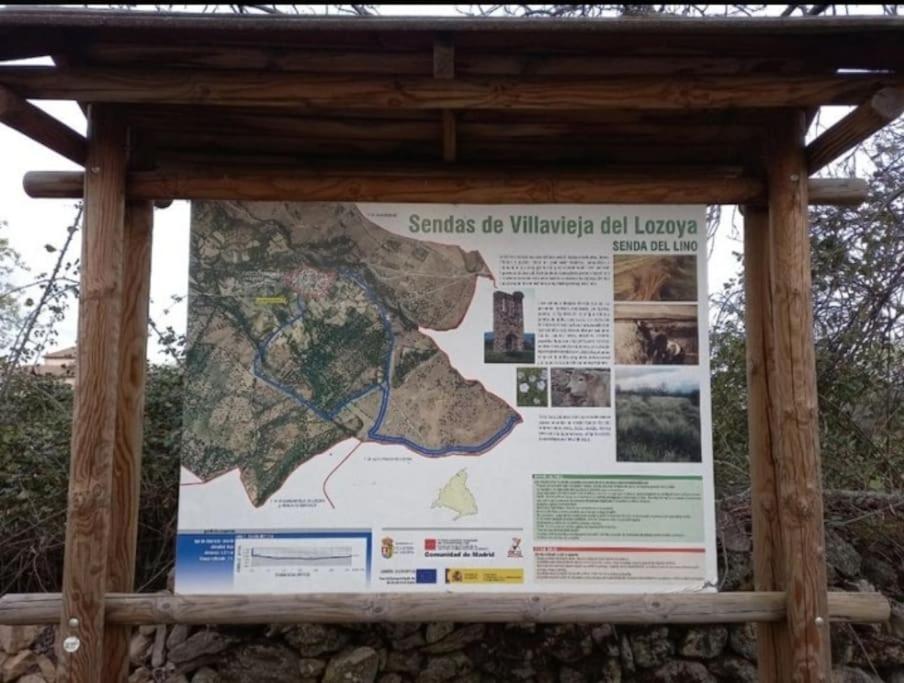 Casita Con Encanto Tranquilidad Villavieja Del Lozoya Wi-Fi En Sierra De Madrid Y A 50 Minutos De Capital Ngoại thất bức ảnh