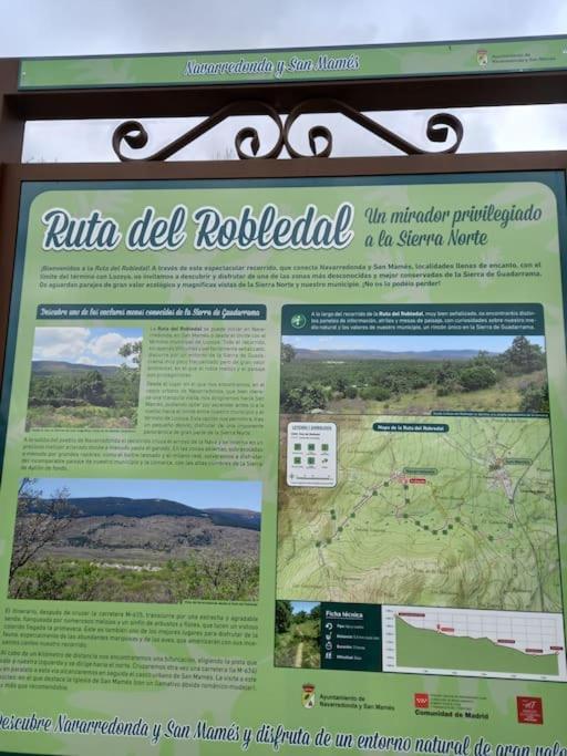 Casita Con Encanto Tranquilidad Villavieja Del Lozoya Wi-Fi En Sierra De Madrid Y A 50 Minutos De Capital Ngoại thất bức ảnh